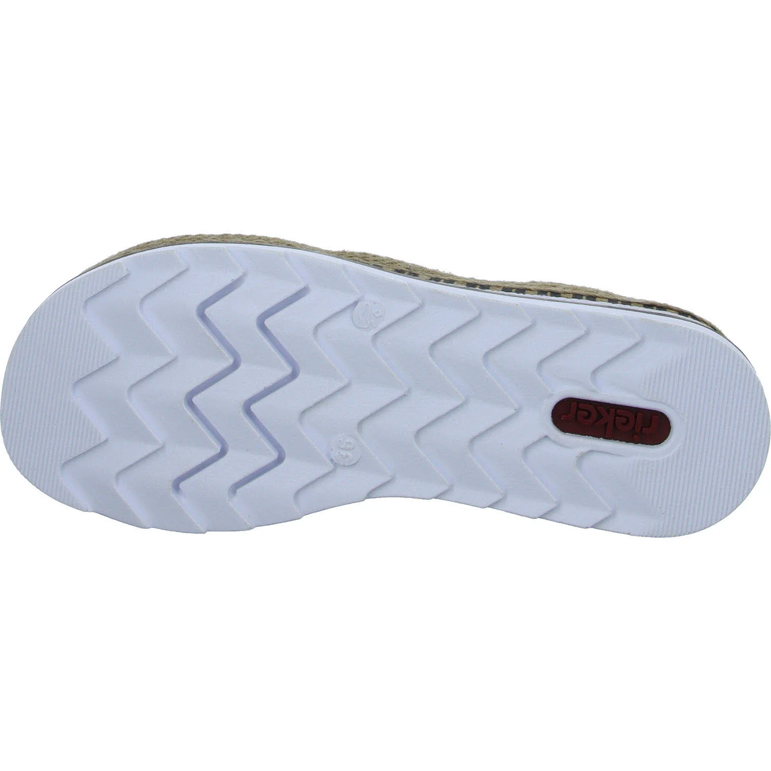 Element 5 von 8 (Bild) – Rieker Damen Sandalen V7949-90 V7949 beige-gold E 1/2 (schmal)