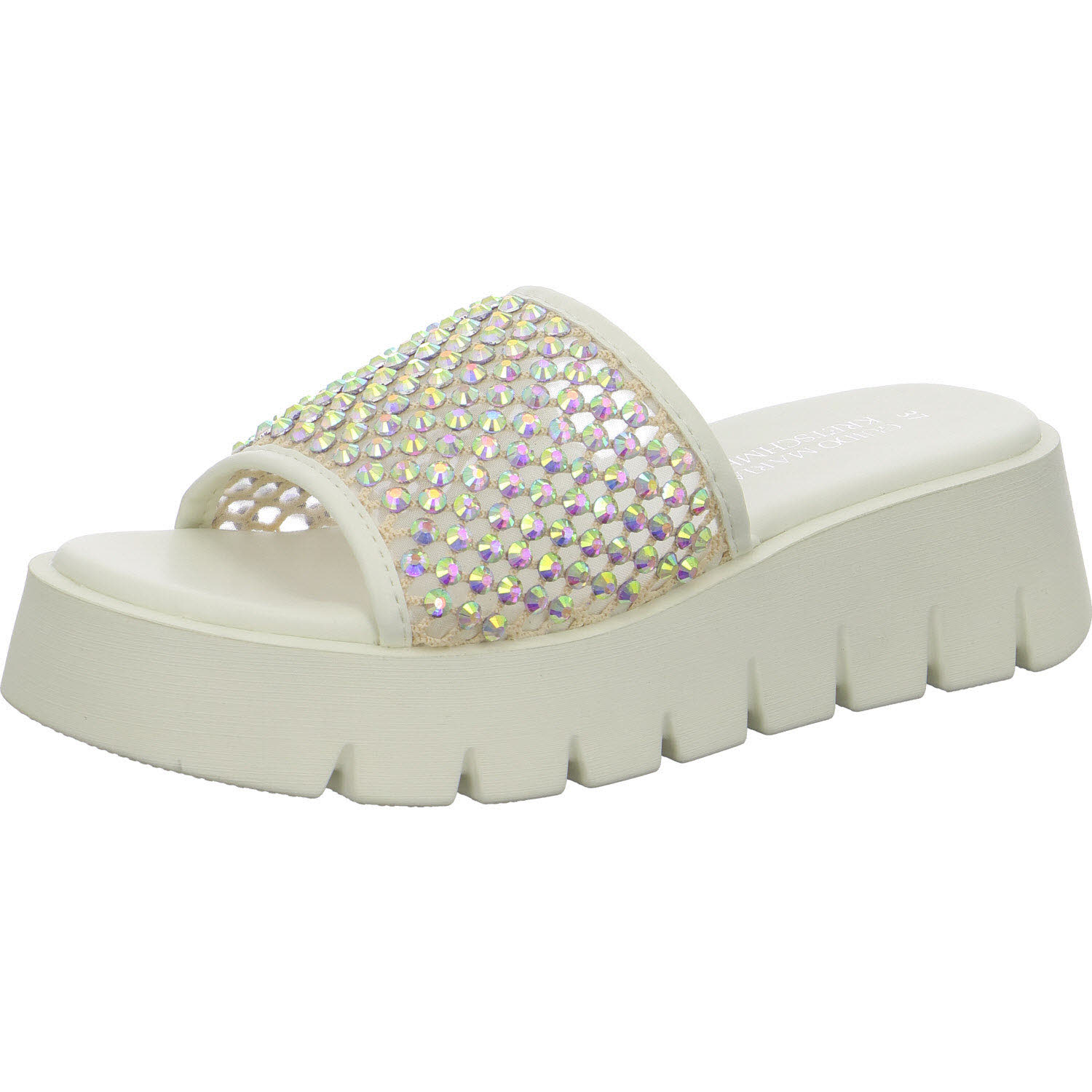 Marco Tozzi Damen Pantoletten 2-87502-46/109 2-87502-46 offwhite normal