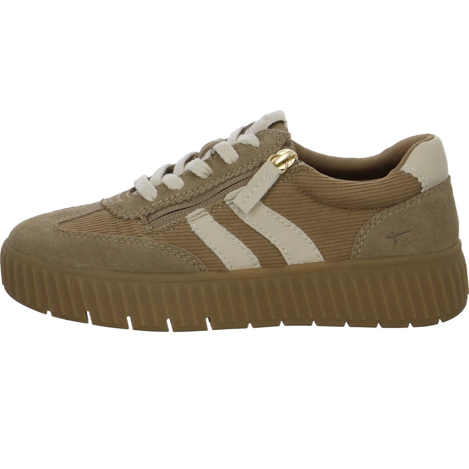 Tamaris Comfort Damen Schnürschuhe 8-83739-47/321 8-83739-47 camel/cord weit