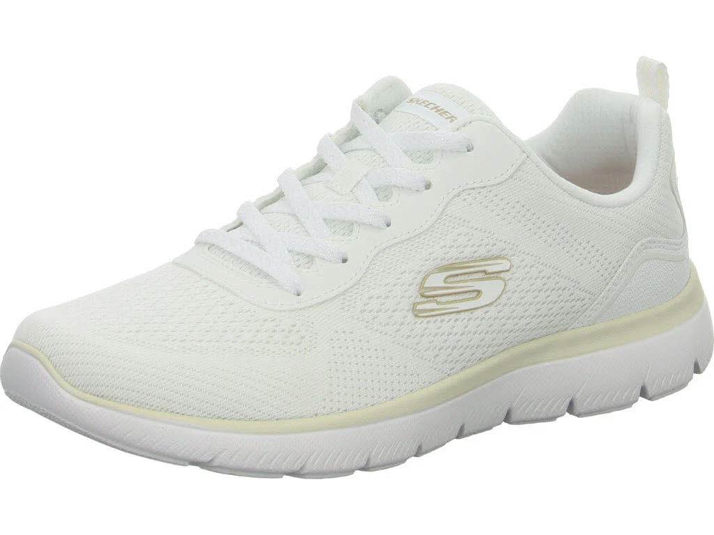 Skechers Damen Schnürschuhe 150291 WNT Summits - Quiet Dream white/natural normal