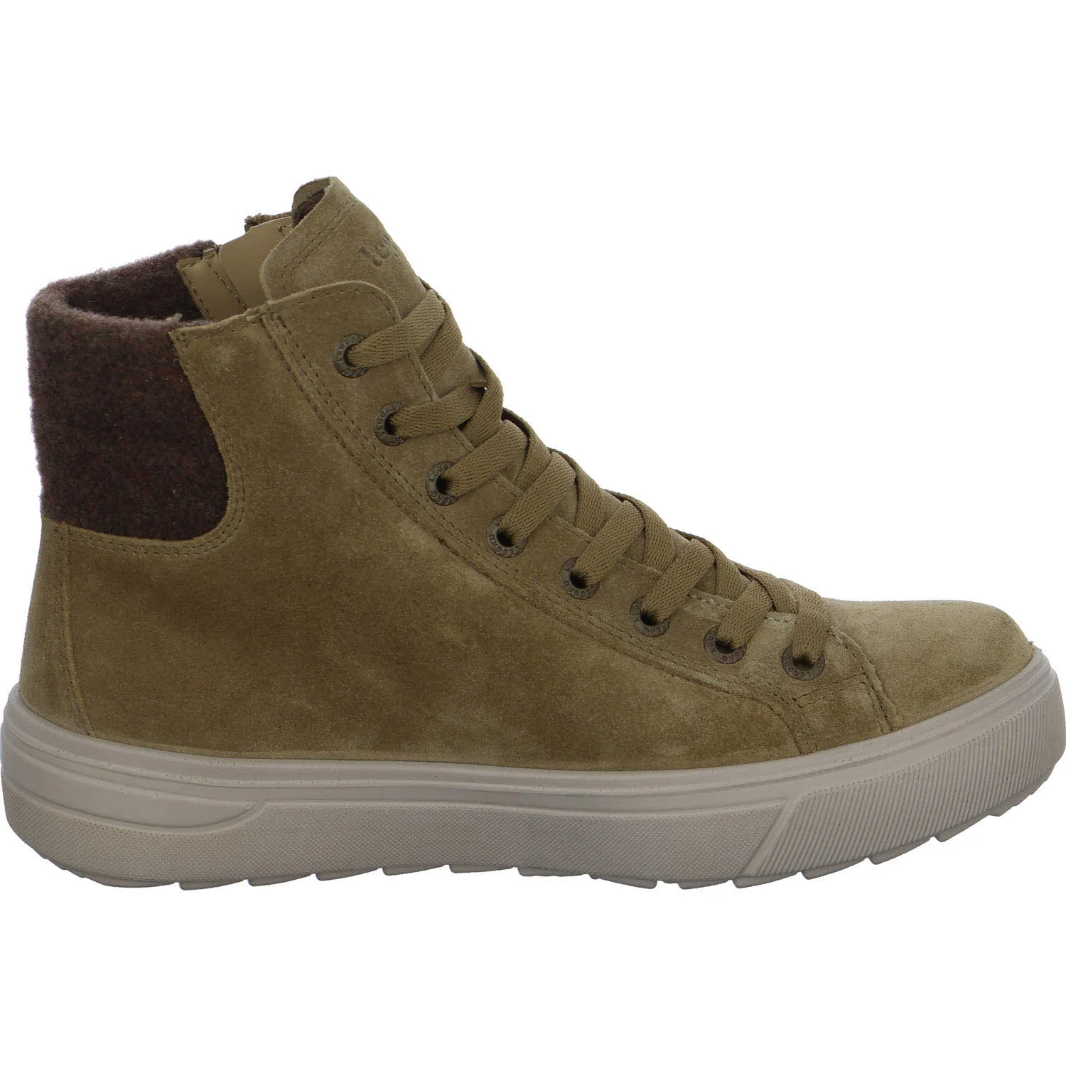 Legero Damen Schnürstiefel warm 2-000476-4400 Milena palude (beige) H (weit)