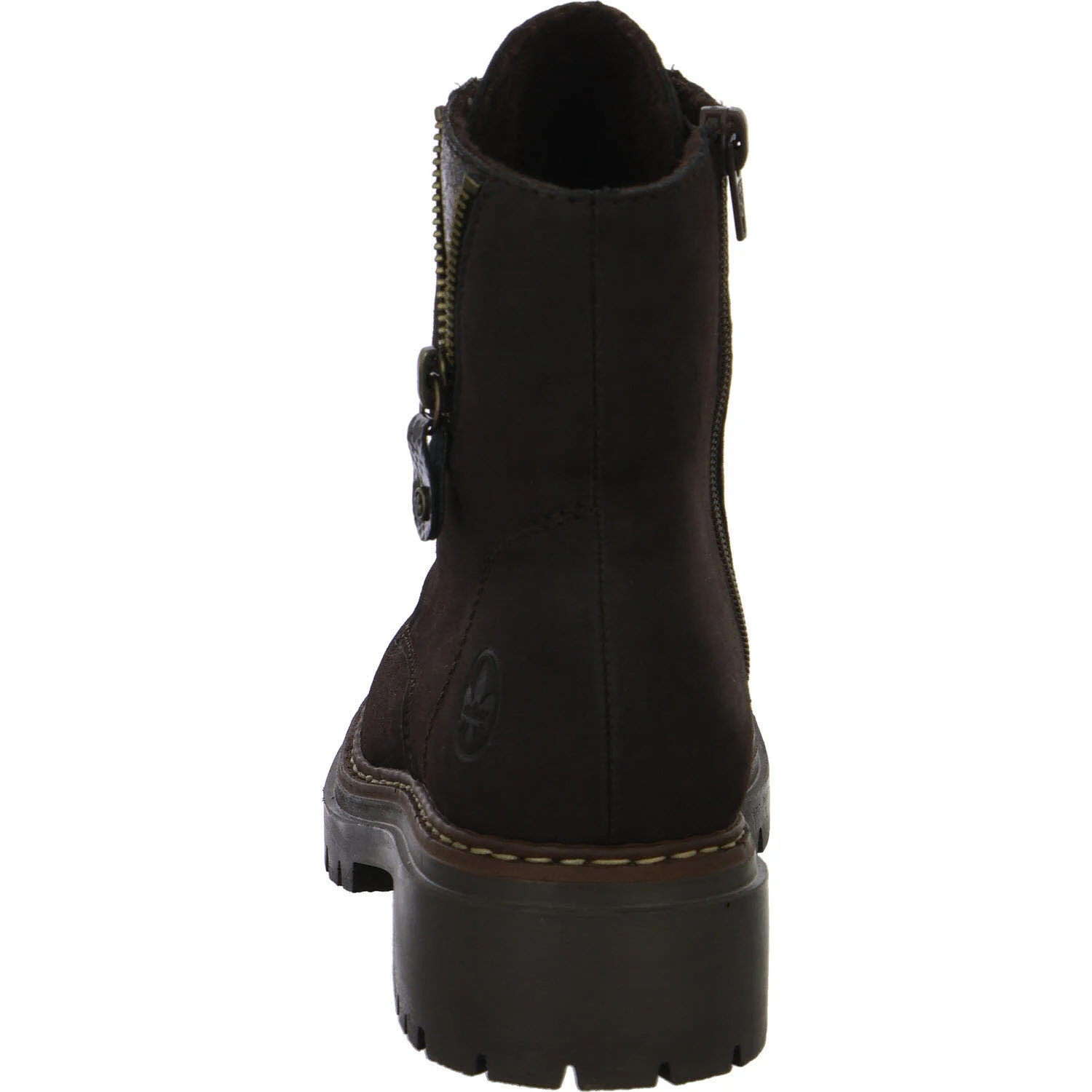 Rieker Damen Schnürstiefel 72617-25 72617 nougat/antik/espresso F (normal)