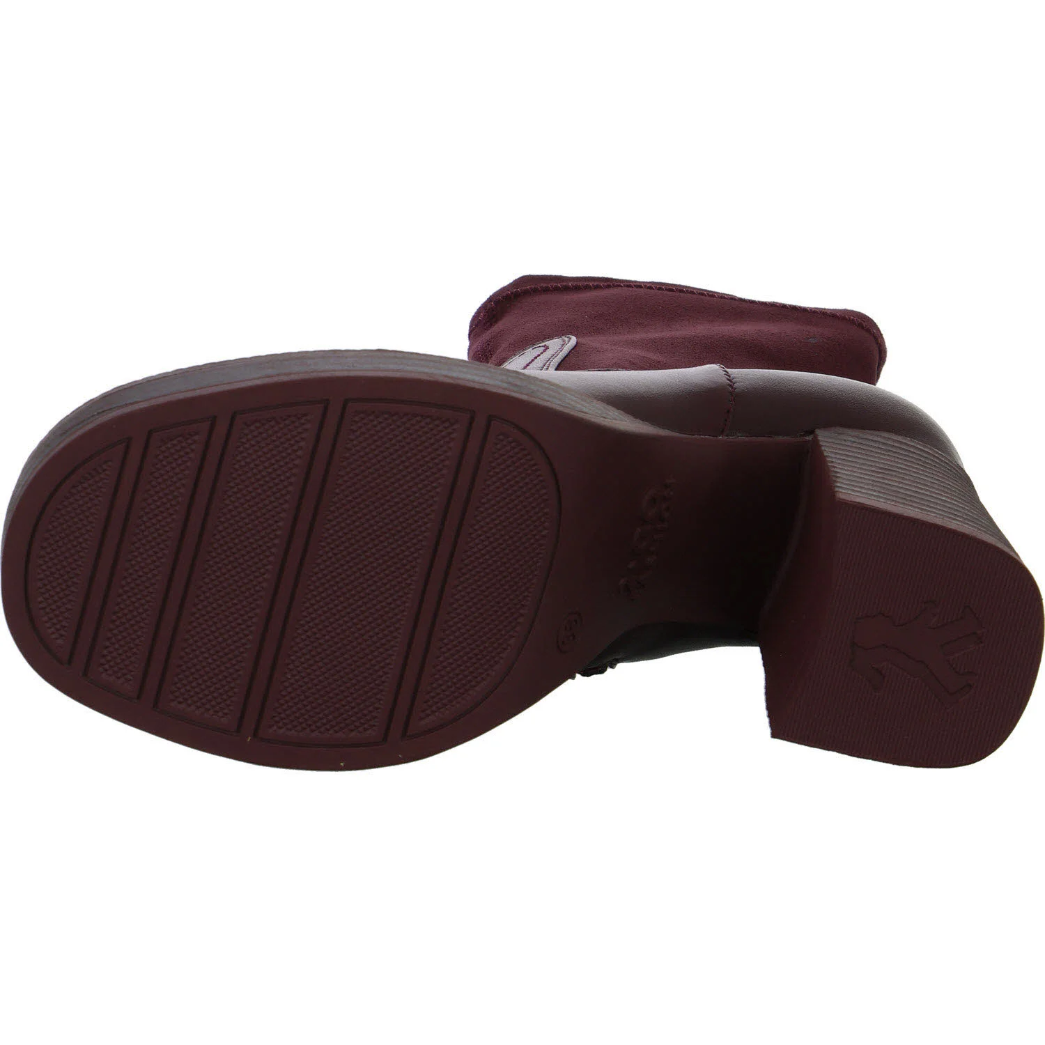 2go Fashion Damen Stiefeletten 8237501-55 8237501 bordeaux normal