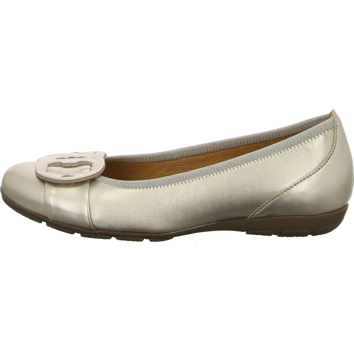 Element 6 von 8 (Bild) – Gabor Damen Ballerina 64.163.62 64.163 puder F (schmal/normal)