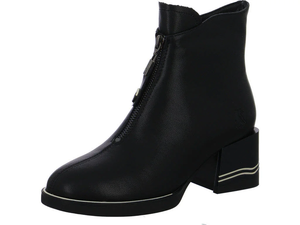 2go Fashion Damen Stiefeletten 8246501-91 8246501 schwarz/weiss normal