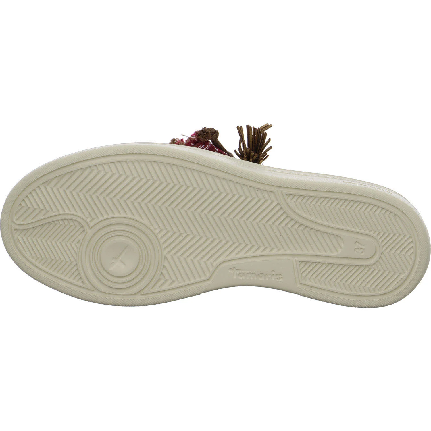 Tamaris Damen Schnürschuhe 1-23775-47/430 1-23775-47 ivory comb normal