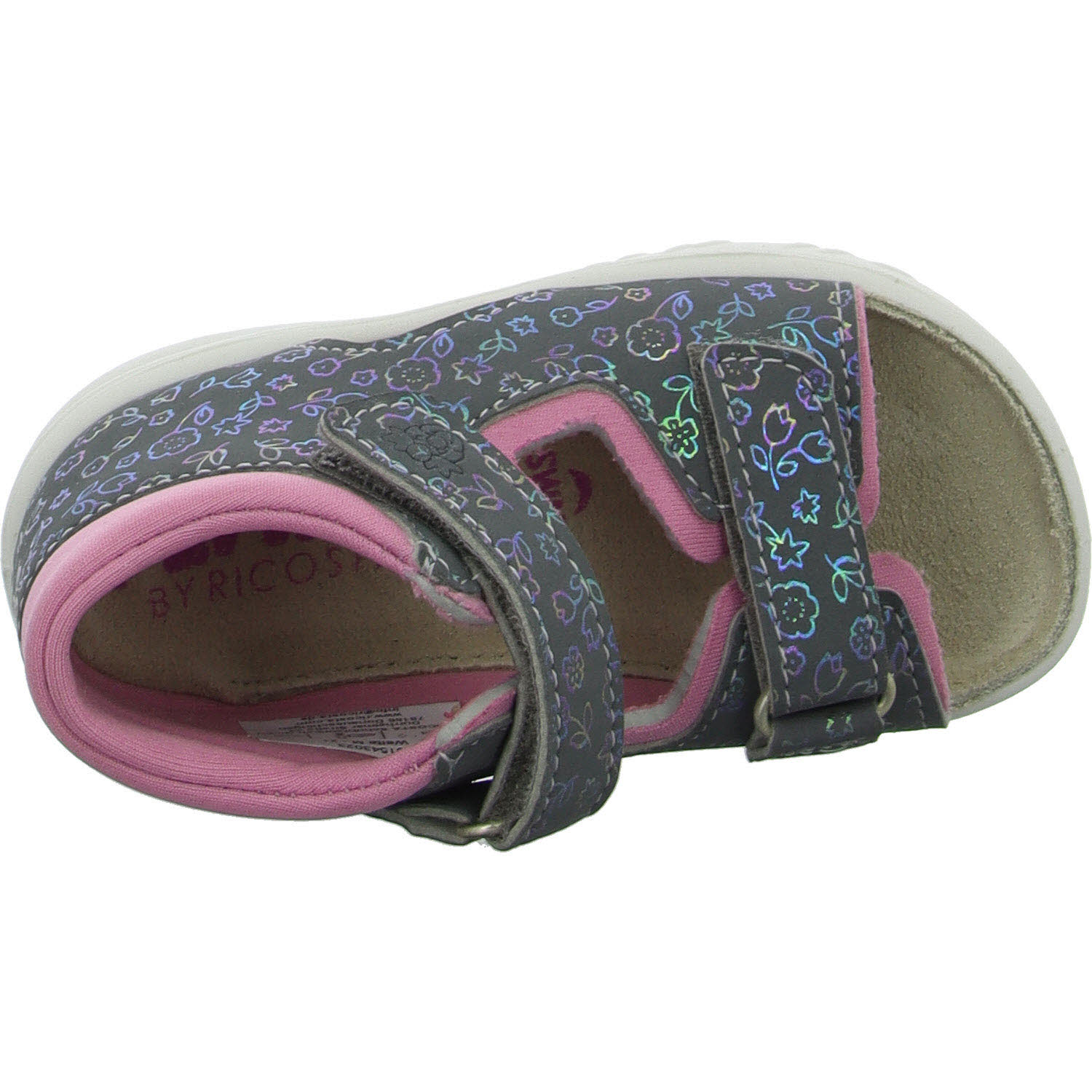 Element 8 von 8 (Bild) – Ricosta Kinder Sandalen 50 3500802/450 Titu graphit/mallow WMS mittel