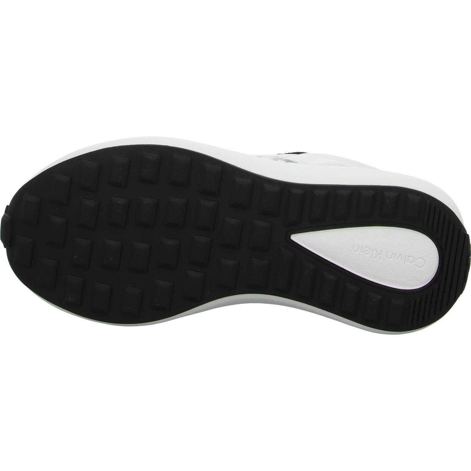 Calvin Klein Damen Schnürschuhe YW0YW0177401W ATHLEISURE RUNNER LACEUP MIX WN bright white/black normal