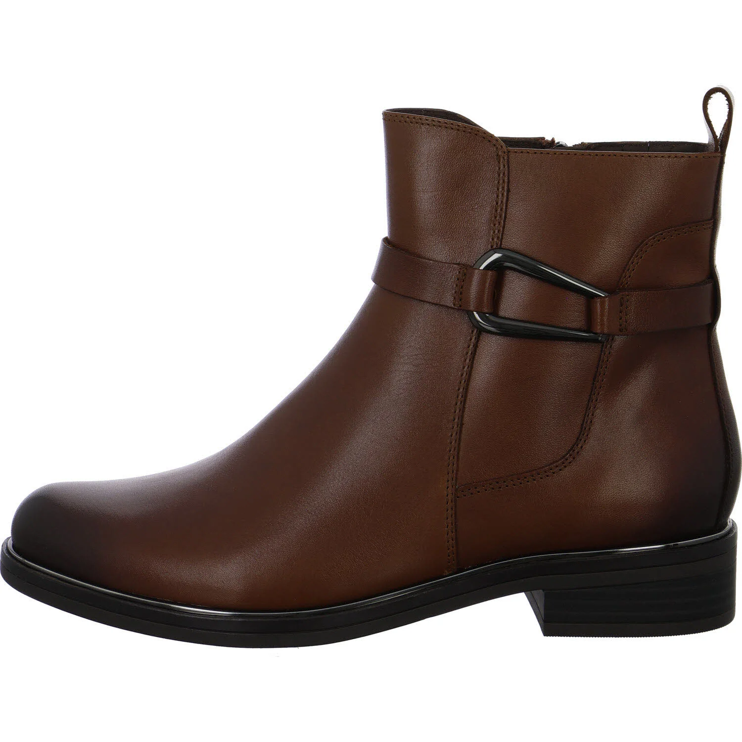 Caprice Damen Stiefeletten 9-25312-45-303 9-25312-45 cognac nappa G (normal)