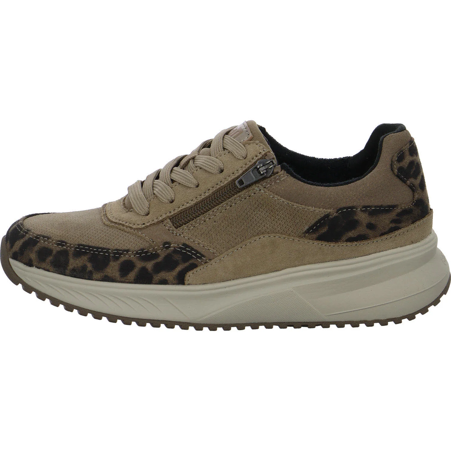 Waldläufer Damen Schnürschuhe 514001-109/504 H-Macie havanna beige H (weit)