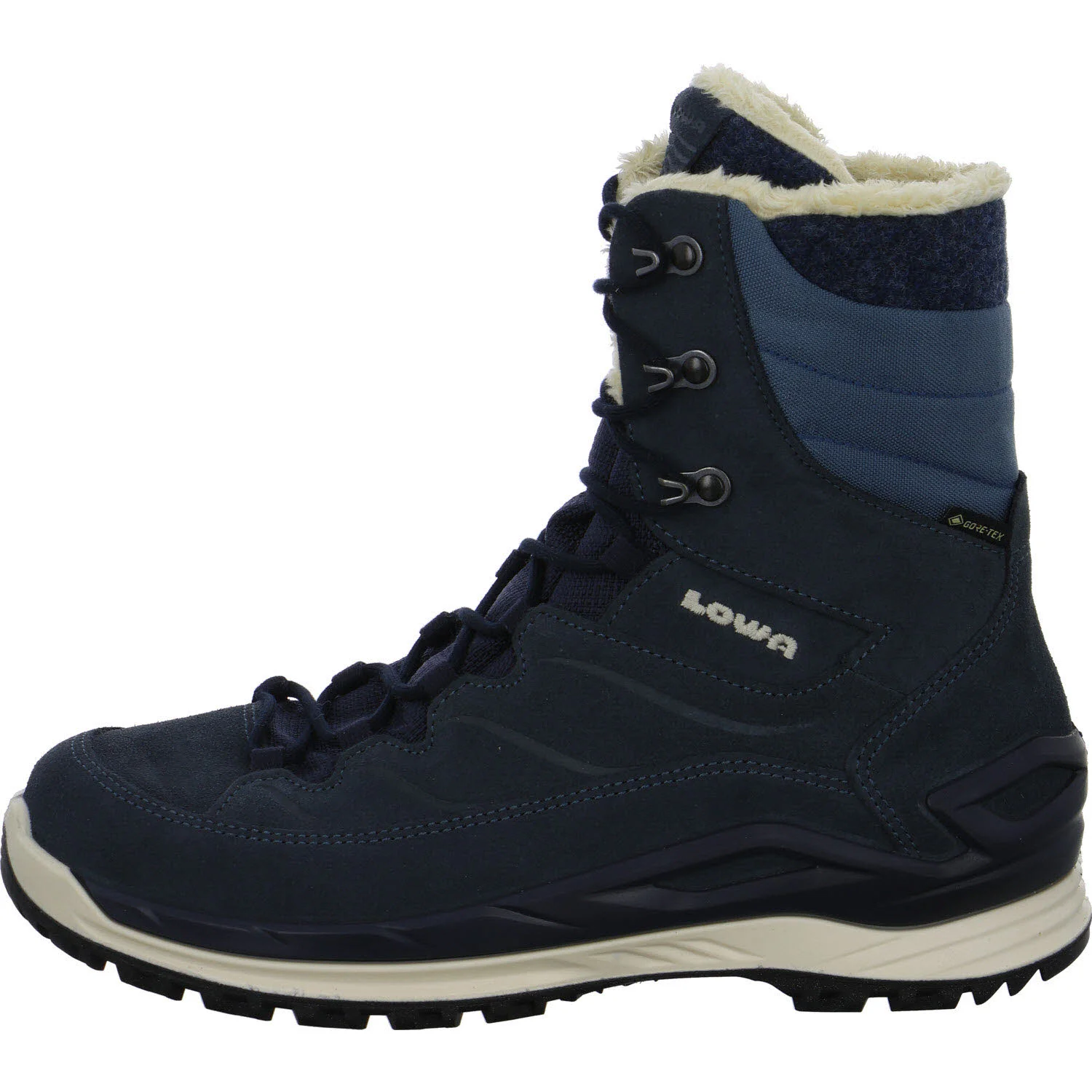Element 6 von 8 (Bild) – Lowa Damen Schnürstiefel warm 421417/6663 Calceta Evo GTX Ws rauchblau/blau normal