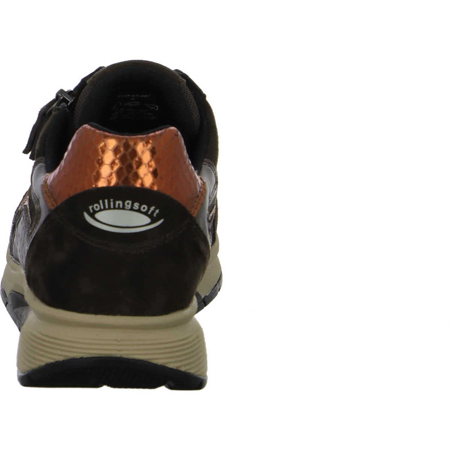 Gabor Rollingsoft Damen Schnürschuhe 0106.01.008 0106.01 chocolate k. normal