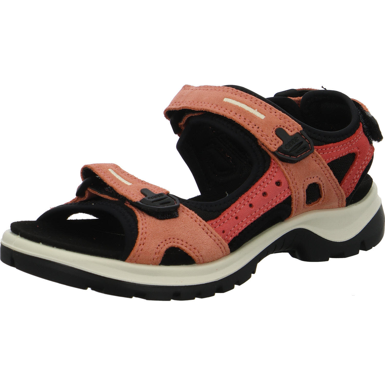 Ecco Damen Sandalen 069563/61539 Offroad burnt coal/spiced coral normal