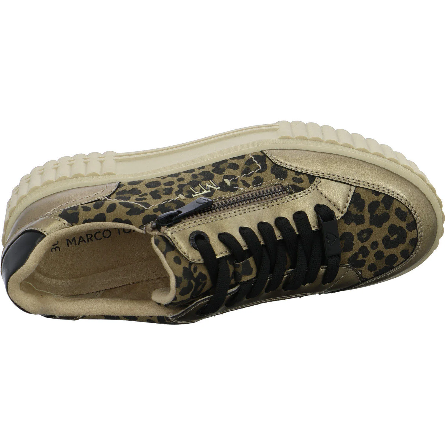 Marco Tozzi Damen Schnürschuhe 2-23728-46-4B9 2-23728-46 leo dune comb normal