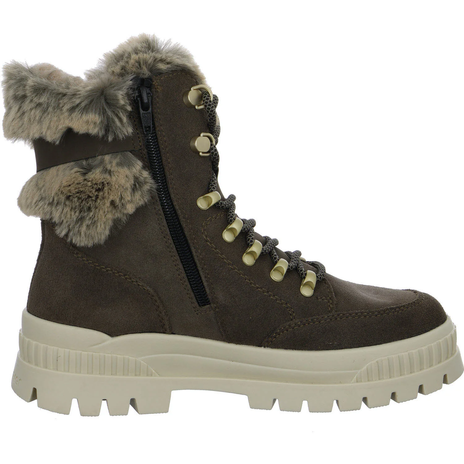 Element 7 von 8 (Bild) – Rieker Damen Schnürstiefel warm W2100-45 W2100 smoke/murmel/sigaro G (weit)