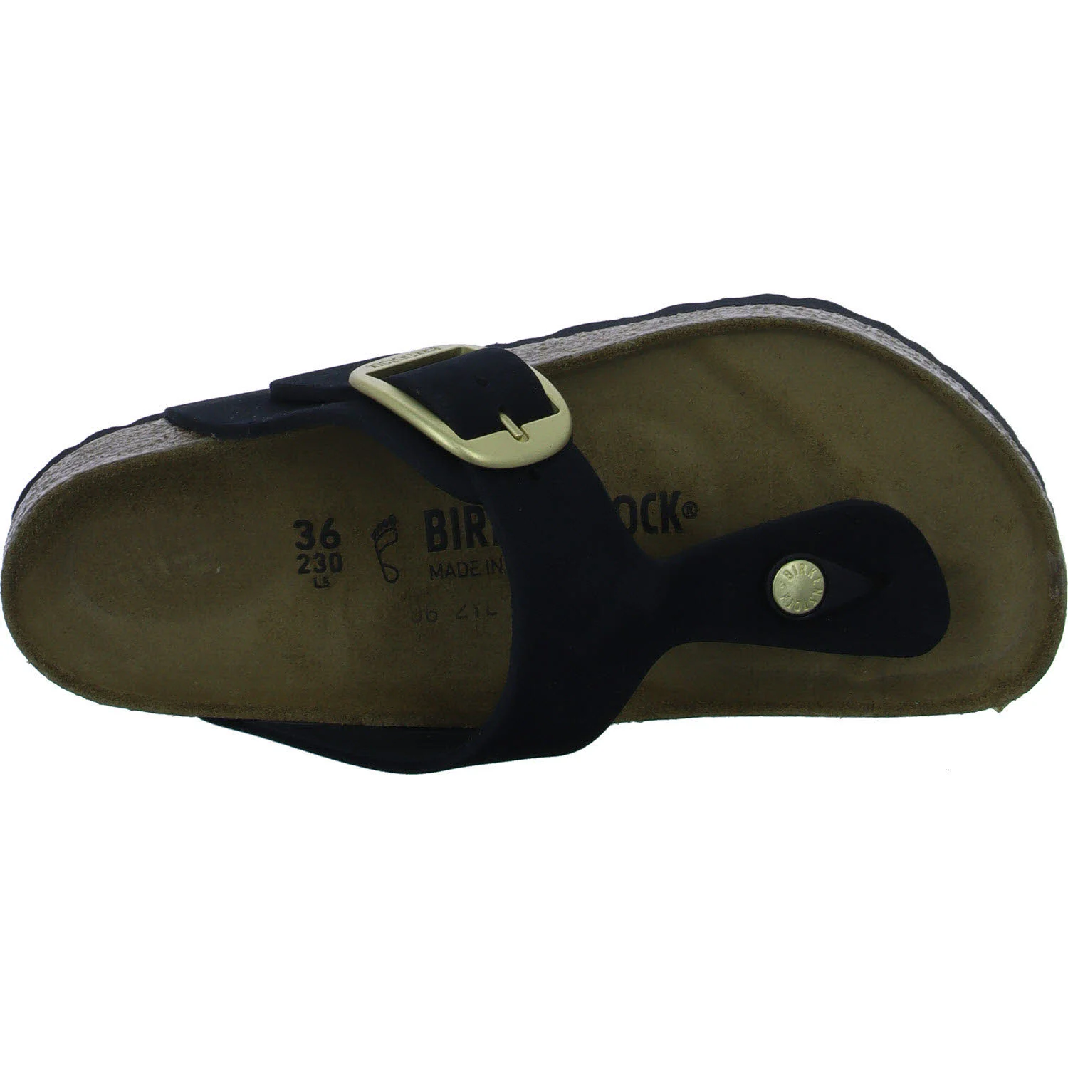 Element 8 von 8 (Bild) – BIRKENSTOCK Pantoletten 1024019 Gizeh Big Buckle schwarz normal