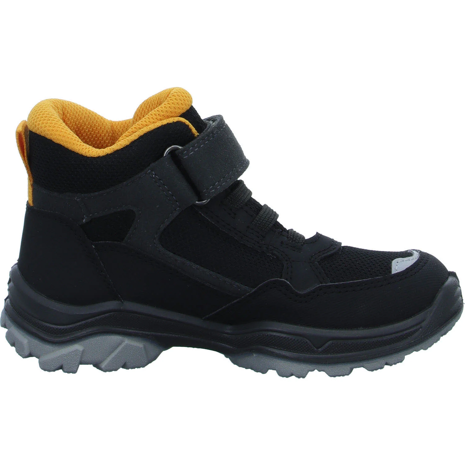 Element 7 von 8 (Bild) – Superfit Kinder Winterstiefel 1-000065-0015 Jupiter SCHWARZ/ORANGE WMS weit