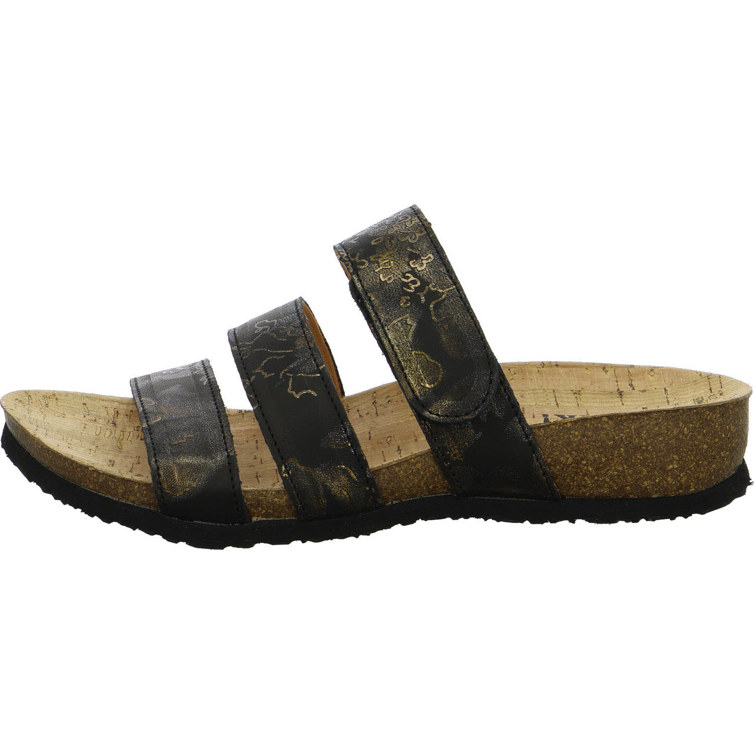 Think Damen Pantoletten 3-001313-0000 Julia schwarz F 1/2 (normal)