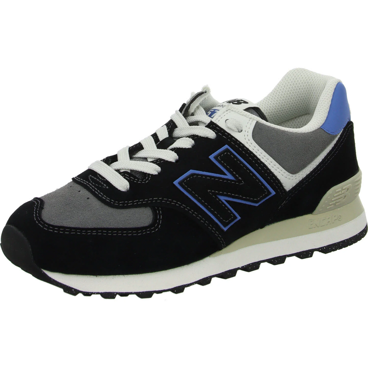 Element 2 von 8 (Bild) – New Balance Herren Schnürschuhe U574QRB Classic Running black/blue agate normal