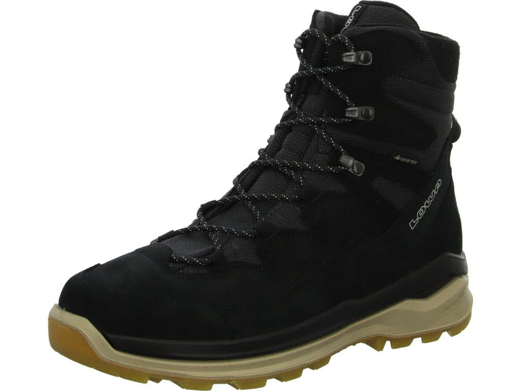 Lowa Herren Schnürstiefel warm 411526/9911 Ottawa Evo GTX schwarz/beige normal