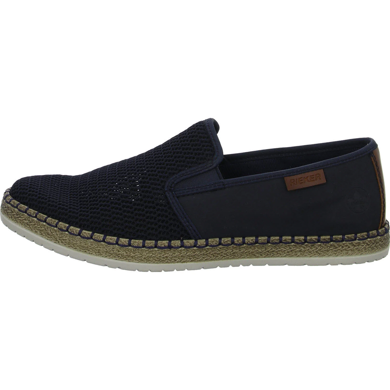 Element 6 von 8 (Bild) – Rieker Herren Slipper B5265-14 B5265 navy/pazifik/amaretto G 1/2 (weit)