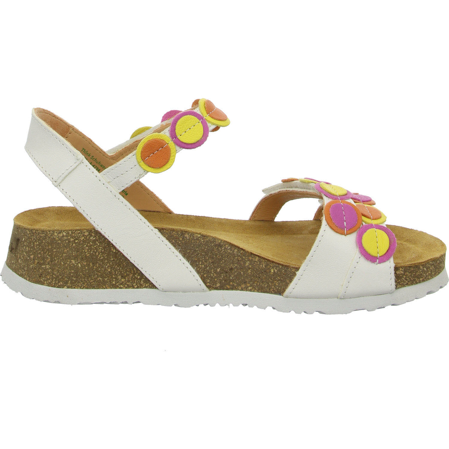 Element 7 von 8 (Bild) – Think Damen Sandalen 3-000322-1010 KOAK bianco/kombi F 1/2 (normal)
