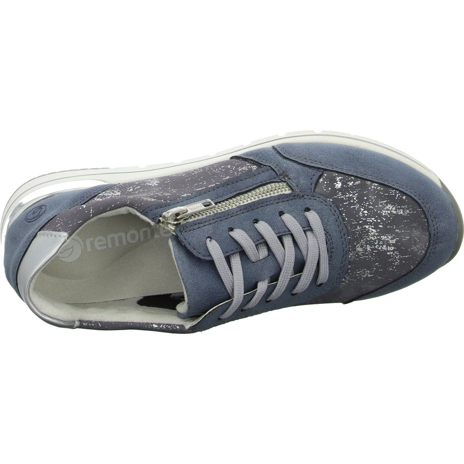 Remonte Damen Schnürschuhe R6700-13 R6700 adria/lightblue-silver G (weit)