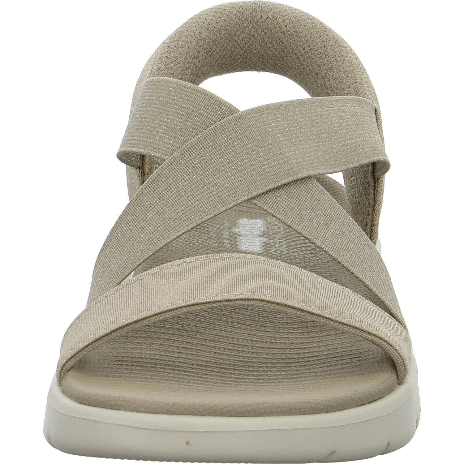 Skechers Damen Sandalen 141489 TPE GO WALK Flex Sandal - Glimmer taupe normal