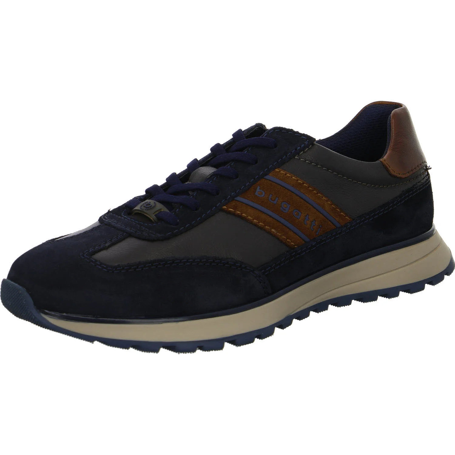 Bugatti men Herren Schnürschuhe 332AWC031410-4115 332AWC031410 dark blue/grey normal