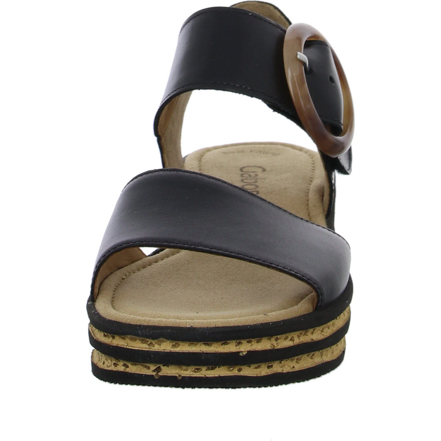 Element 3 von 8 (Bild) – Gabor Damen Sandalen 84.550.27 84.550 schwarz F (schmal/normal)