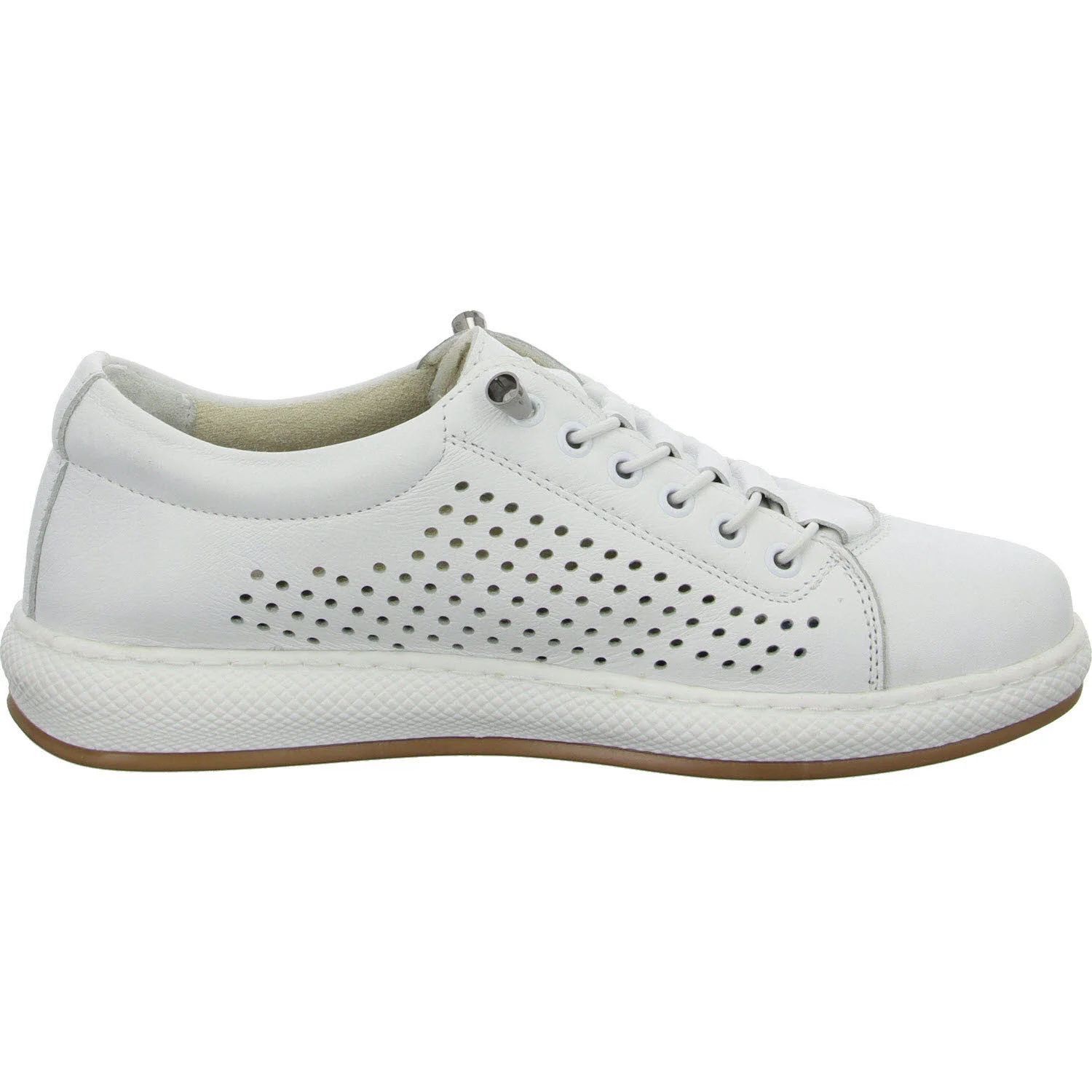 Andrea Conti Damen Slipper 0671000/1179 0671000 weiß/weiß normal