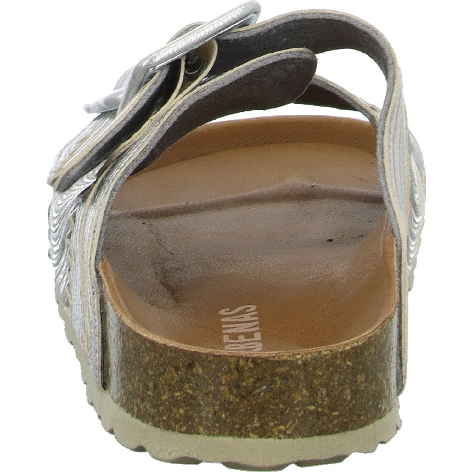 Verbenas Damen Pantoletten 3300610544 045 RUTH LATO METAL plata normal