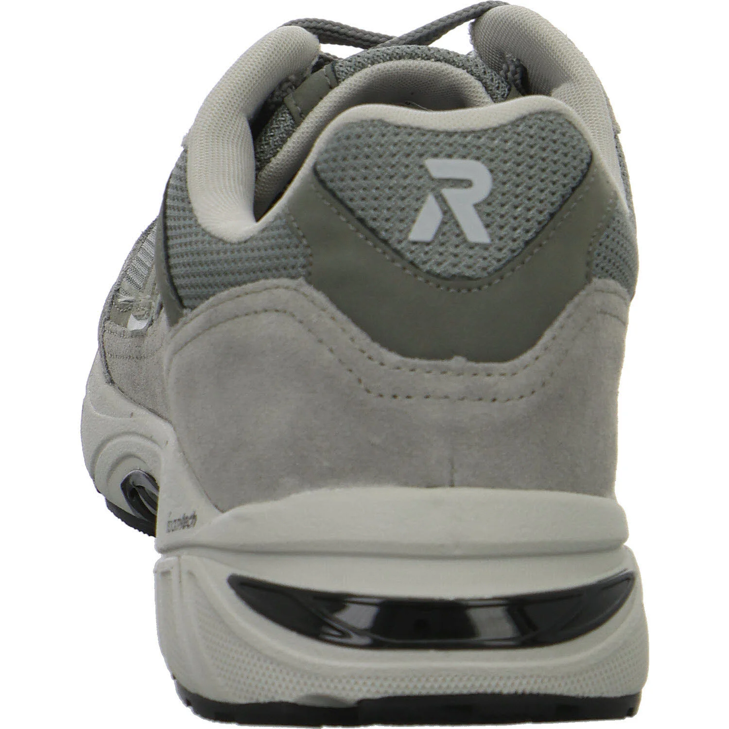 Rieker Herren Schnürschuhe U4201-42 U4201 cement/grau/schiefer/grigio/silver H (extra weit)