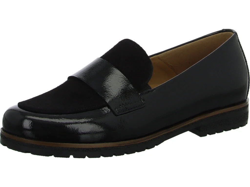 Gabor Damen Slipper 4005.01.002 4005.01 schwarz G (normal)
