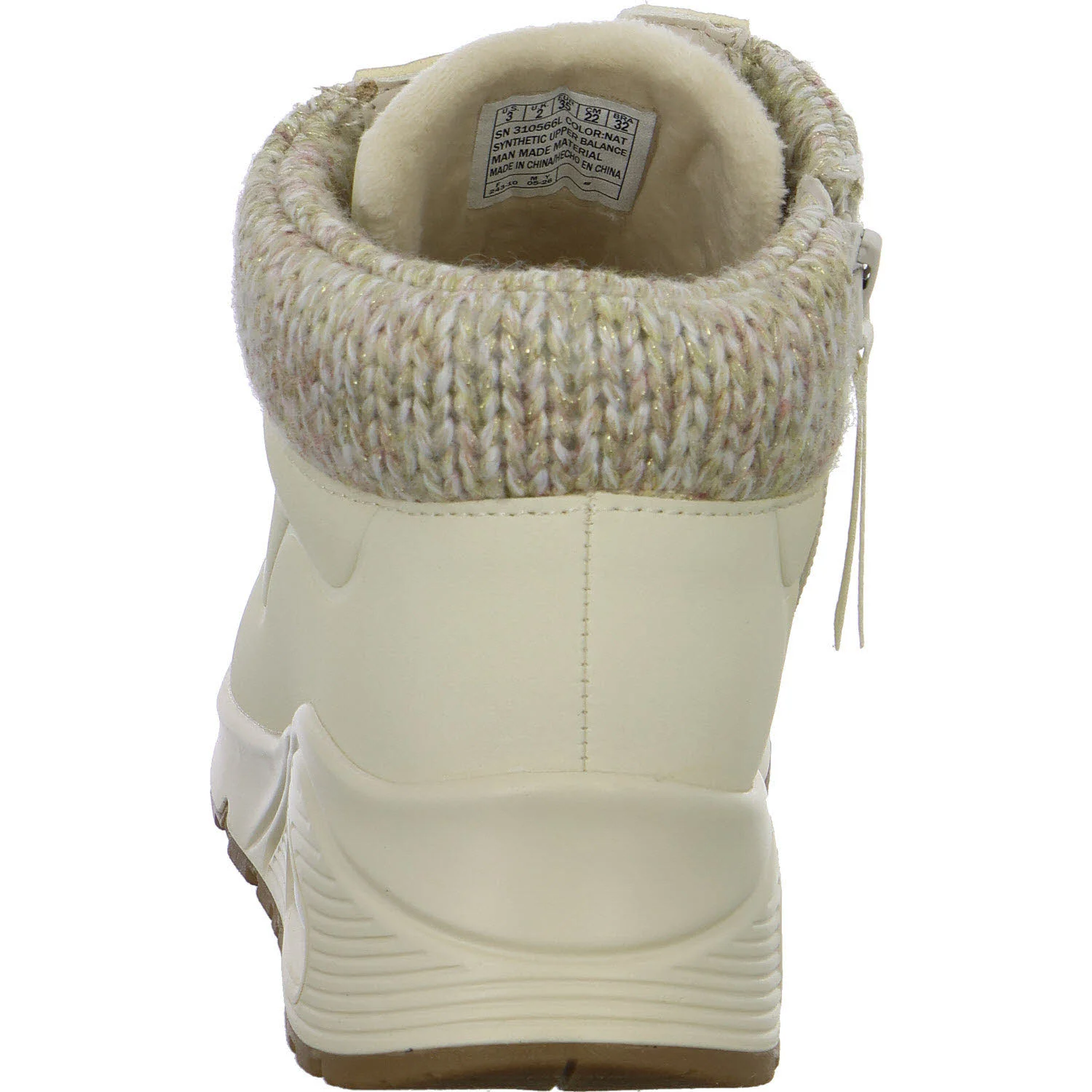 Skechers Kinder Schnürstiefel 310566L NAT Uno Gen1 - Darling Daze natural normal