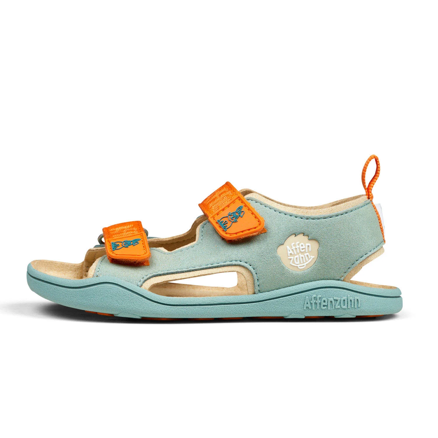 Affenzahn Kinder Sandalen 00392-20153 Sandale Vegan Airy Hase grün normal