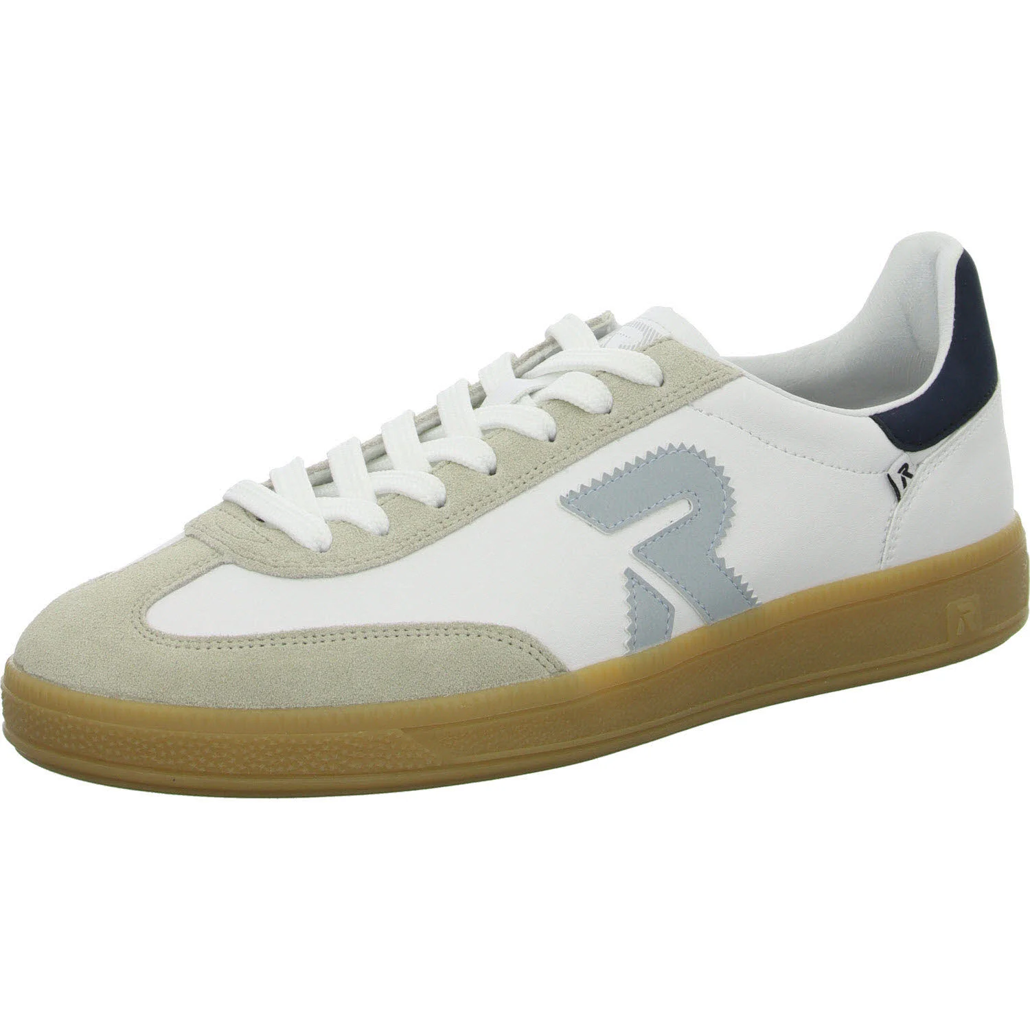 Element 2 von 8 (Bild) – Rieker Herren Schnürschuhe U2200-82 U2200 quarz/weiss/bleu/ozean G 1/2 (weit)