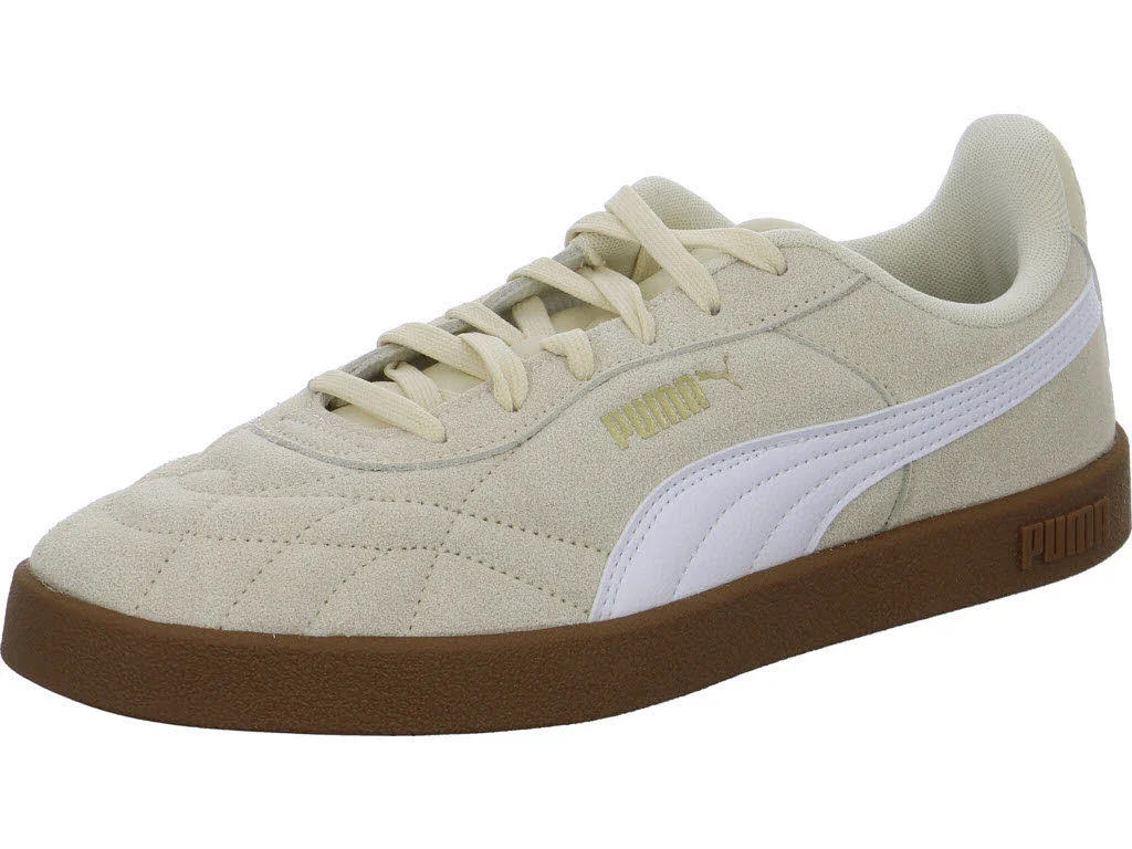 Puma Herren Schnürschuhe 404465/06 Puma Club II Indoor SD alpine snow-PUMA white normal
