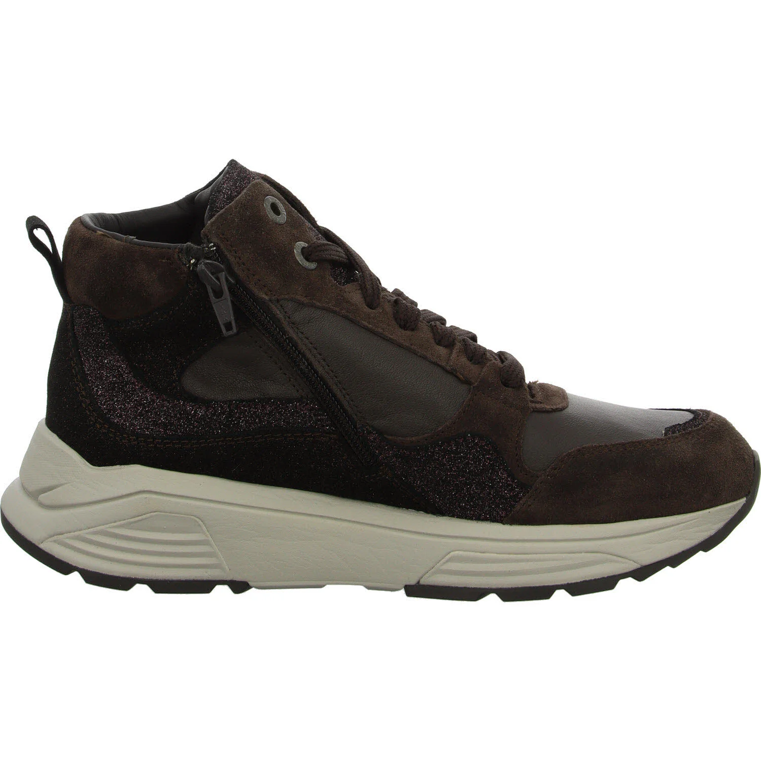 Xsensible Damen Schnürstiefel 33008.3/360-GX Tower dark brown combi GX (normal)