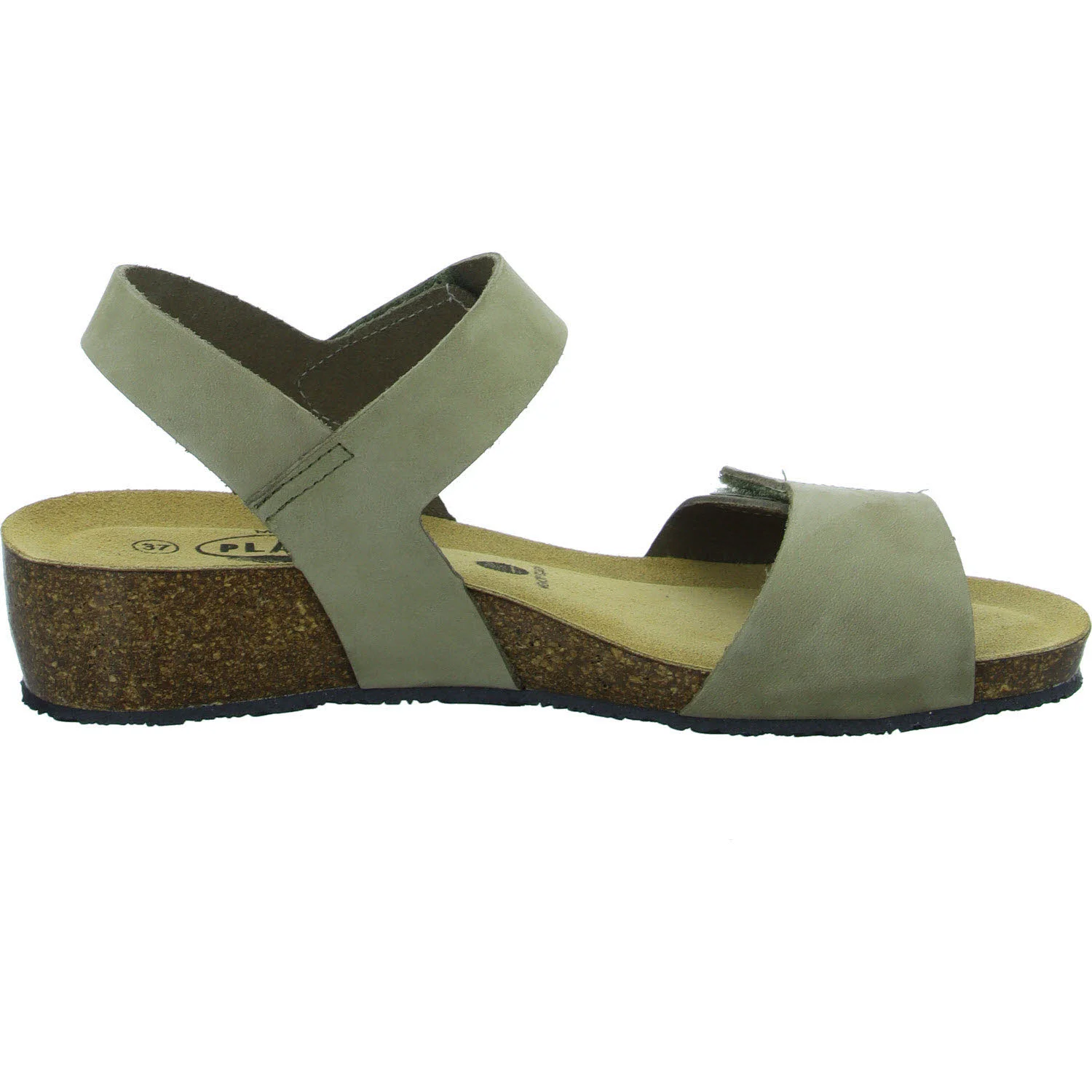 Plakton Damen Sandalen 775893 Norita 775893 Oliva normal