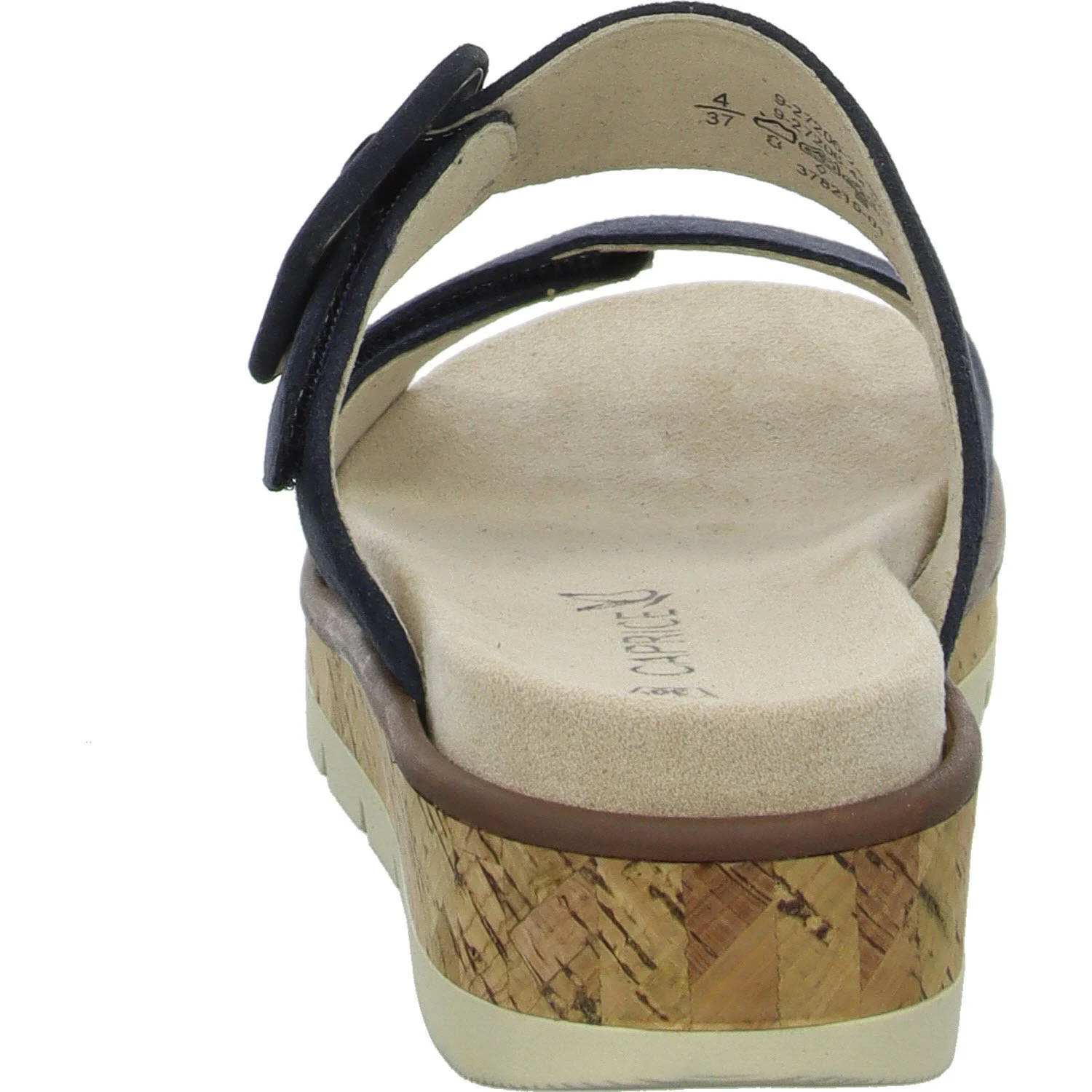 Element 4 von 8 (Bild) – Caprice Damen Pantoletten 9-27206-44/857 9-27206-44 ocean suede G (normal)