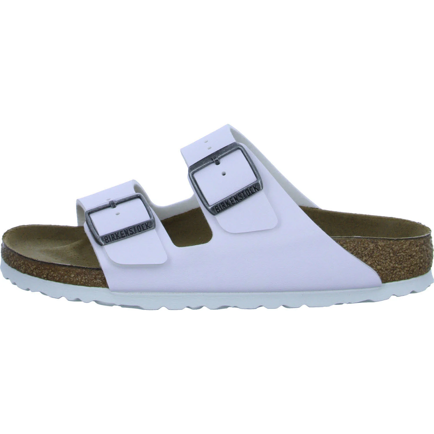 Element 6 von 8 (Bild) – BIRKENSTOCK Pantoletten 552683 Arizona Birko-Flor weiß schmal