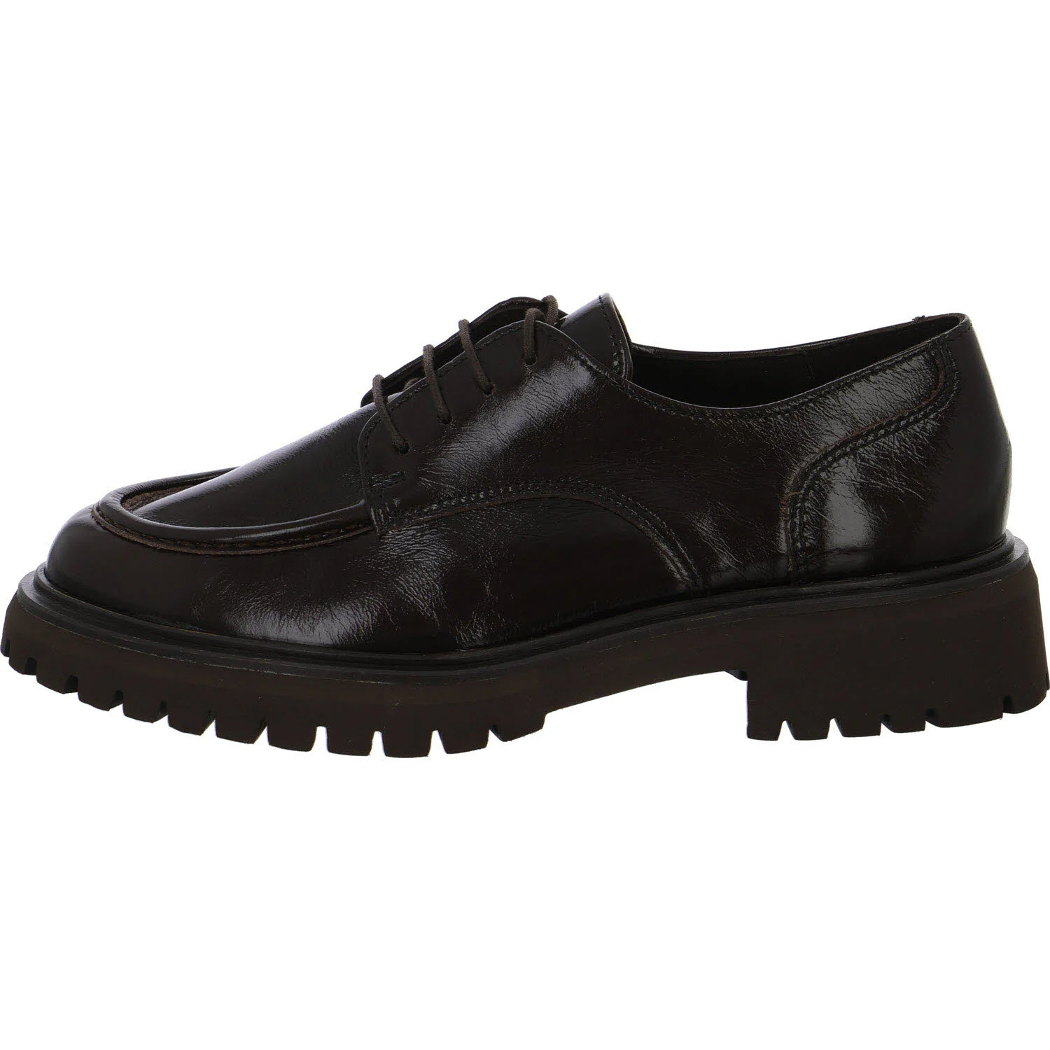 Paul Green Damen Schnürschuhe 1237-006 1237 mocca normal