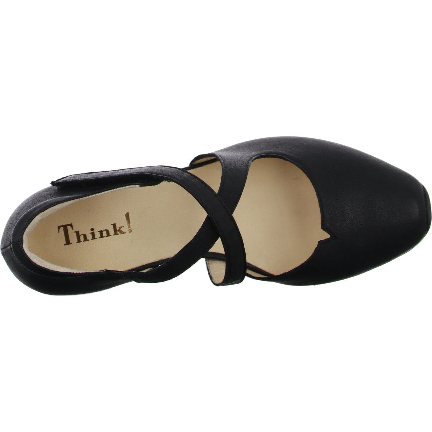 Element 7 von 7 (Bild) – Think Damen Spangenschuhe 3-000209-0000 Aida schwarz F 1/2 (normal)
