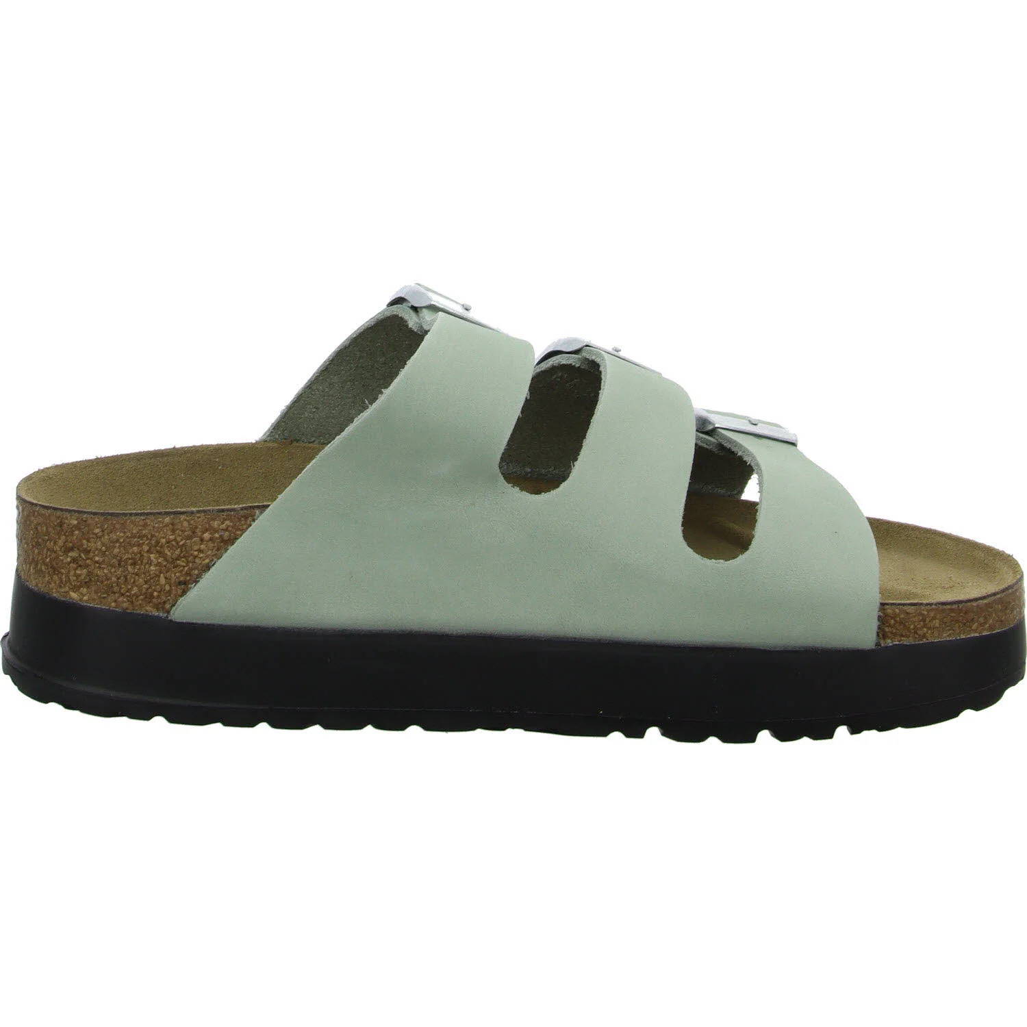 Papillio von BIRKENSTOCK Pantoletten 1029757 Florida Flex Platform pure sage schmal