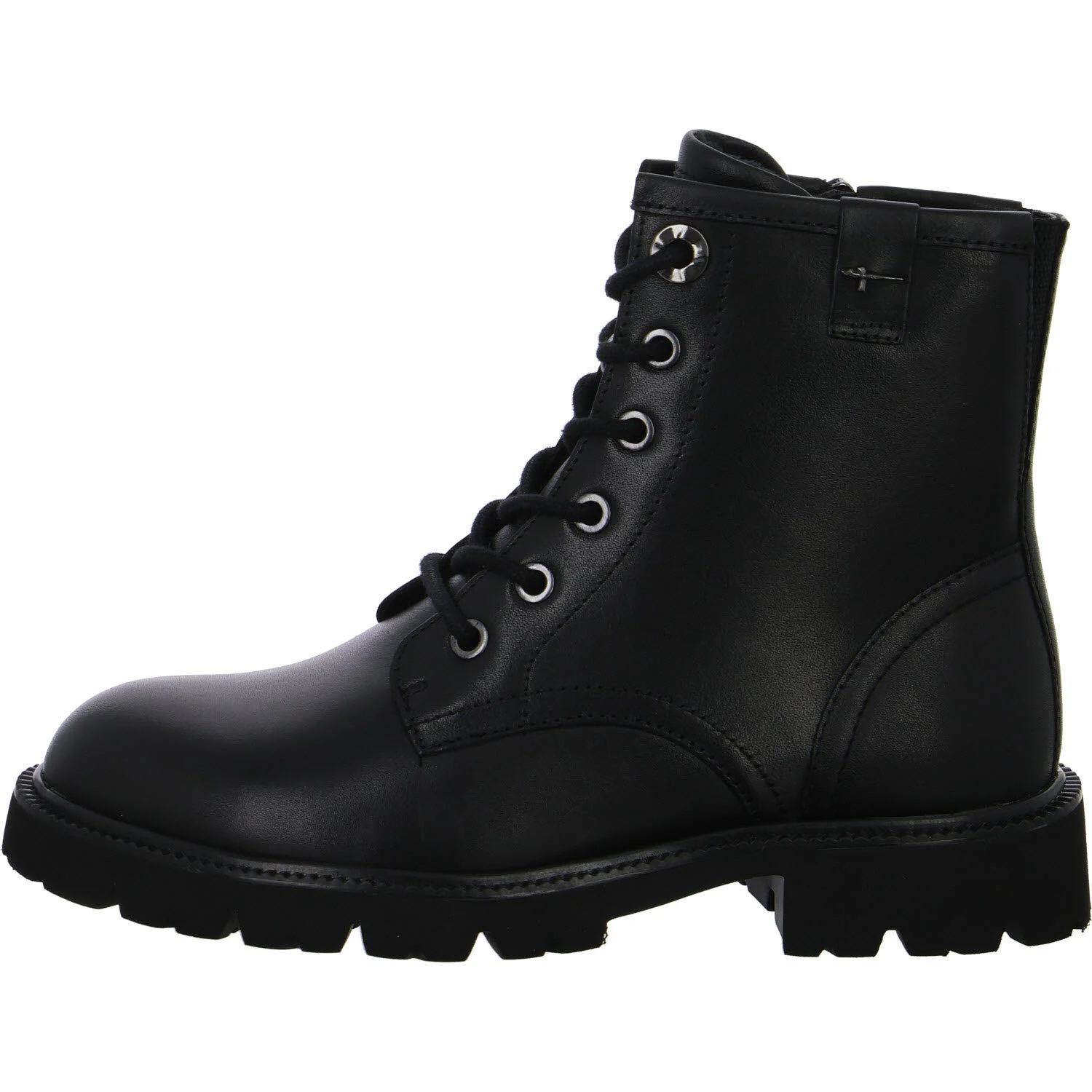 Tamaris Comfort Damen Schnürstiefel 8-85109-47-022 8-85109-47 black nappa weit