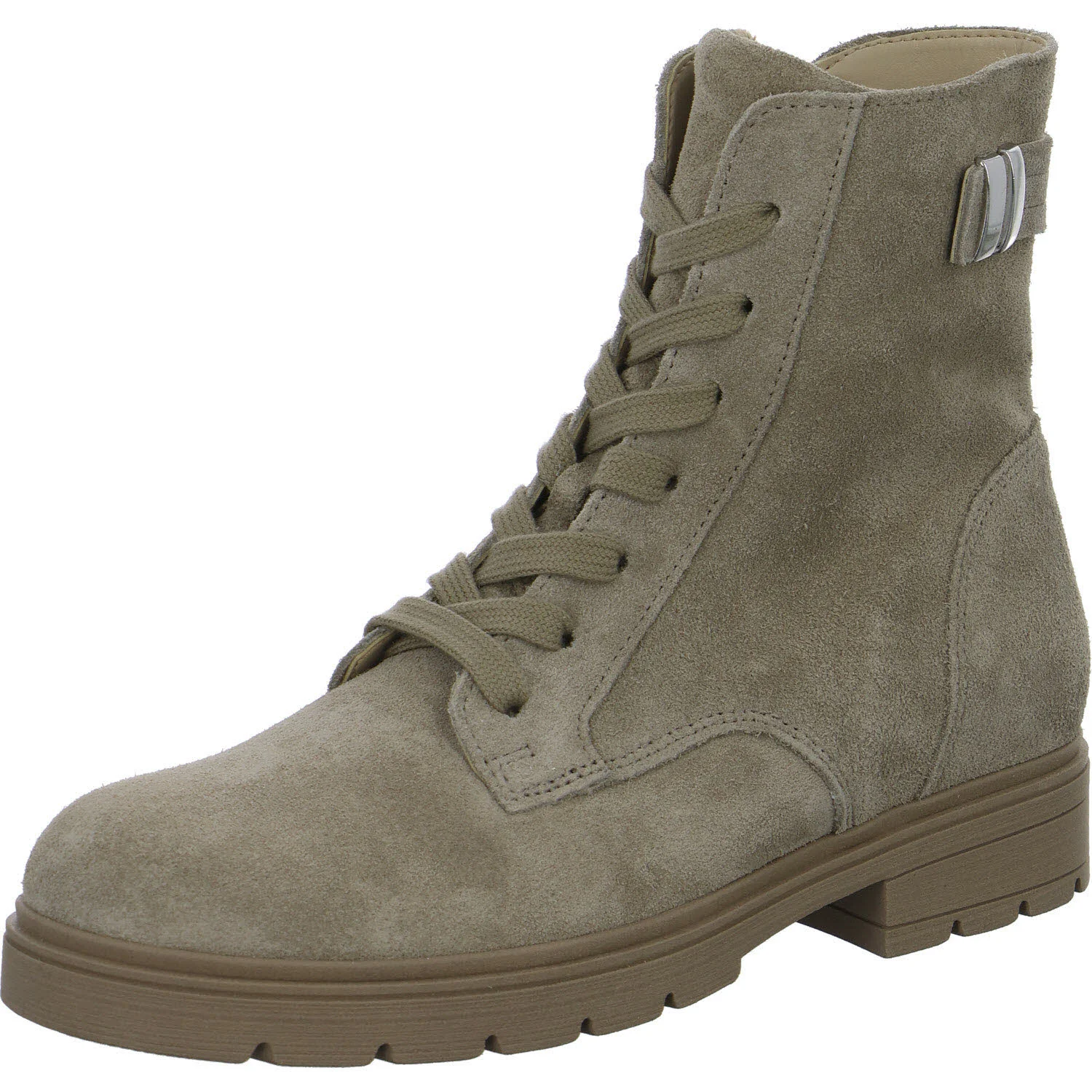 Gabor Damen Schnürstiefel 8007.02.003 8007.02 kiesel G (normal)