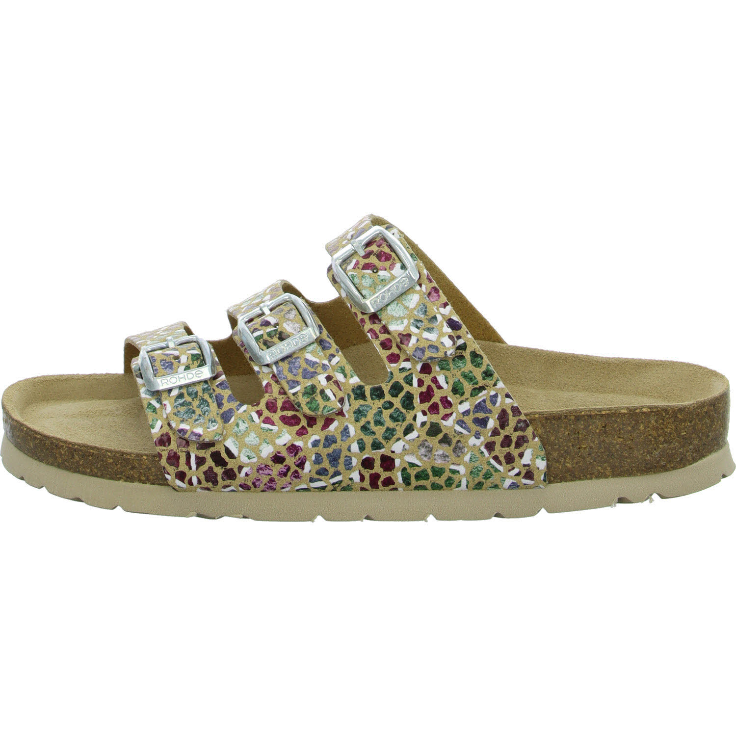 Element 6 von 8 (Bild) – ROHDE Damen Pantoletten 5620/75 Alba camel G (normal)