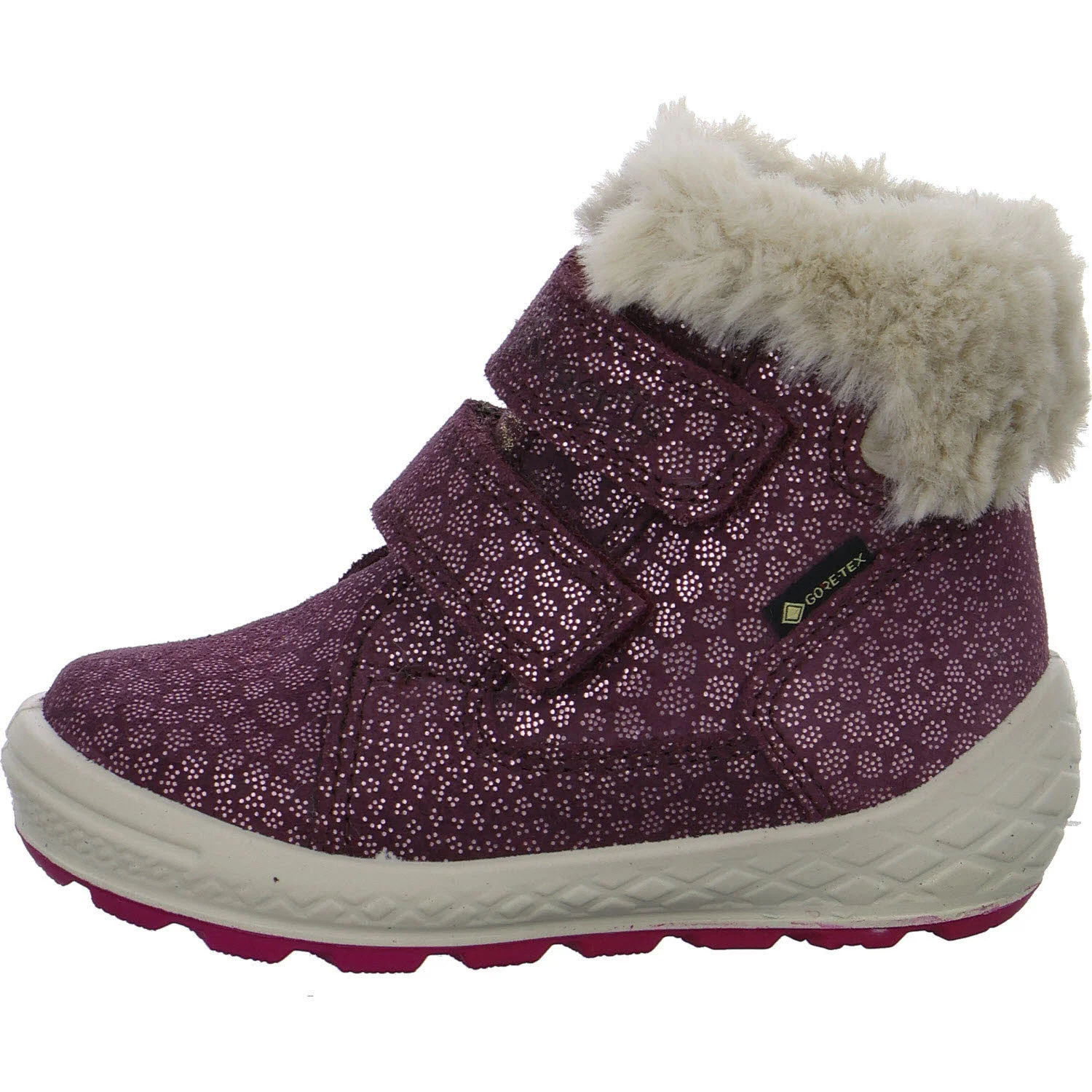 Superfit Kinder Winterstiefel 1-106316-5000 Groovy 2.0 rot/pink WMS mittel