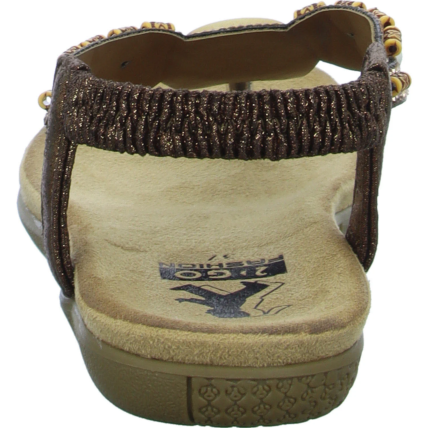 2go Fashion Damen Sandalen 8018823-221 8018823 bronze normal